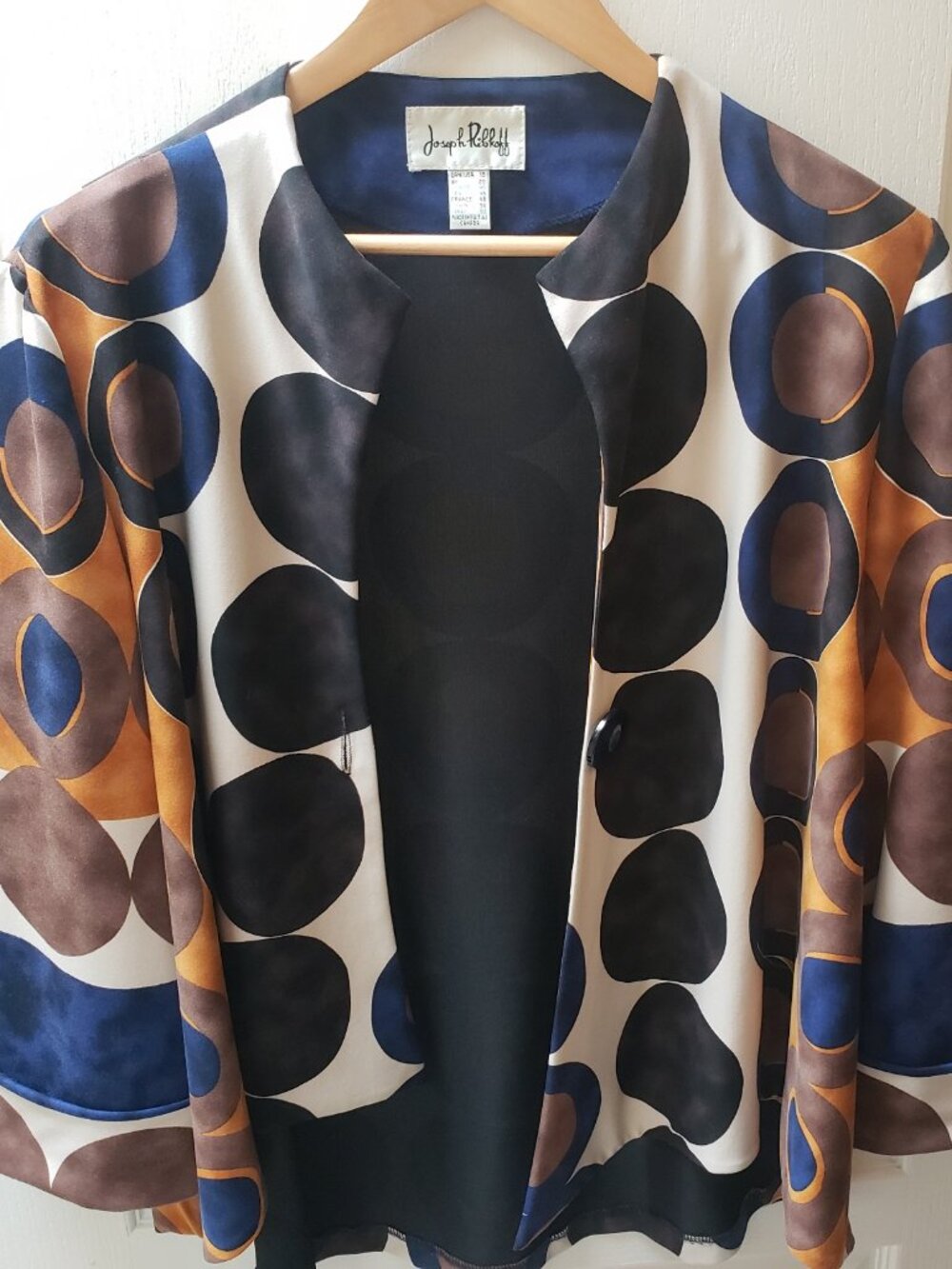 Joseph Ribkoff Asymmetrical Jacket - Picture 4 of 12